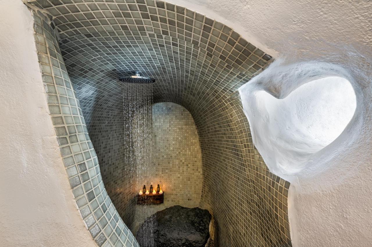 Villa Mystagoge Retreat With Subterranean Pool/Jacuzzi à Vóthon Extérieur photo